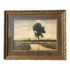 Charles Lynn Perry Original Landscape Painting, Custom Framed