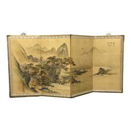 Vintage Byōbu ~ Japanese Folding Screen