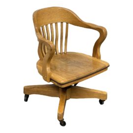 Rolling Lawyers Banker Office Desk Chair