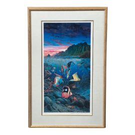Robert Lyn Nelson 'Undersea Waltz' Signed #196 of 400
