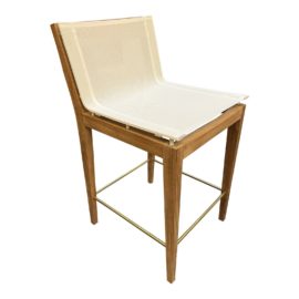 Harbour Byron Teak Counter Stool. Original Price: $950