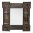 Antique Dutch Baroque Figure Wall Mirror