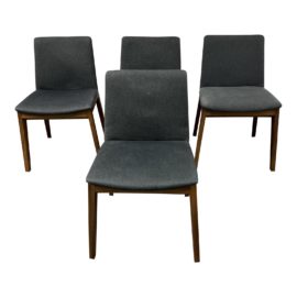 Moe's Home Collection Dining Room Chairs, Set of Four. Original Price: $2,780