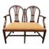 Vintage English Wheatsheaf Settee