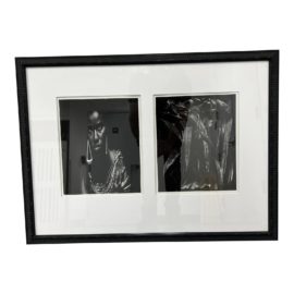 1985 Elizabeth Sunday Black + White Photographs Custom Framed. Original Price: $1,668