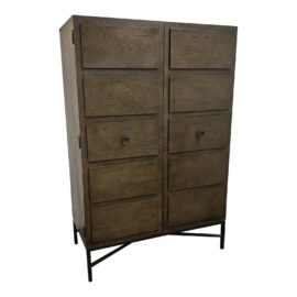 West Elm Wood Paneled Armoire/Dresser. Original Price: $1,260