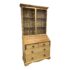 Vintage Two Piece Pine Secretary/Hutch