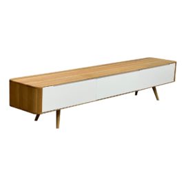 Gazzada Salih Teskeredzic Ena Lowboard 225 Media Stand. Original Price: $2,780