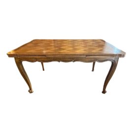 Vintage French Country Extension Dining Table