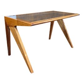 Italian Modernist Gio Ponti Style Office Desk. Original Price: $3,485