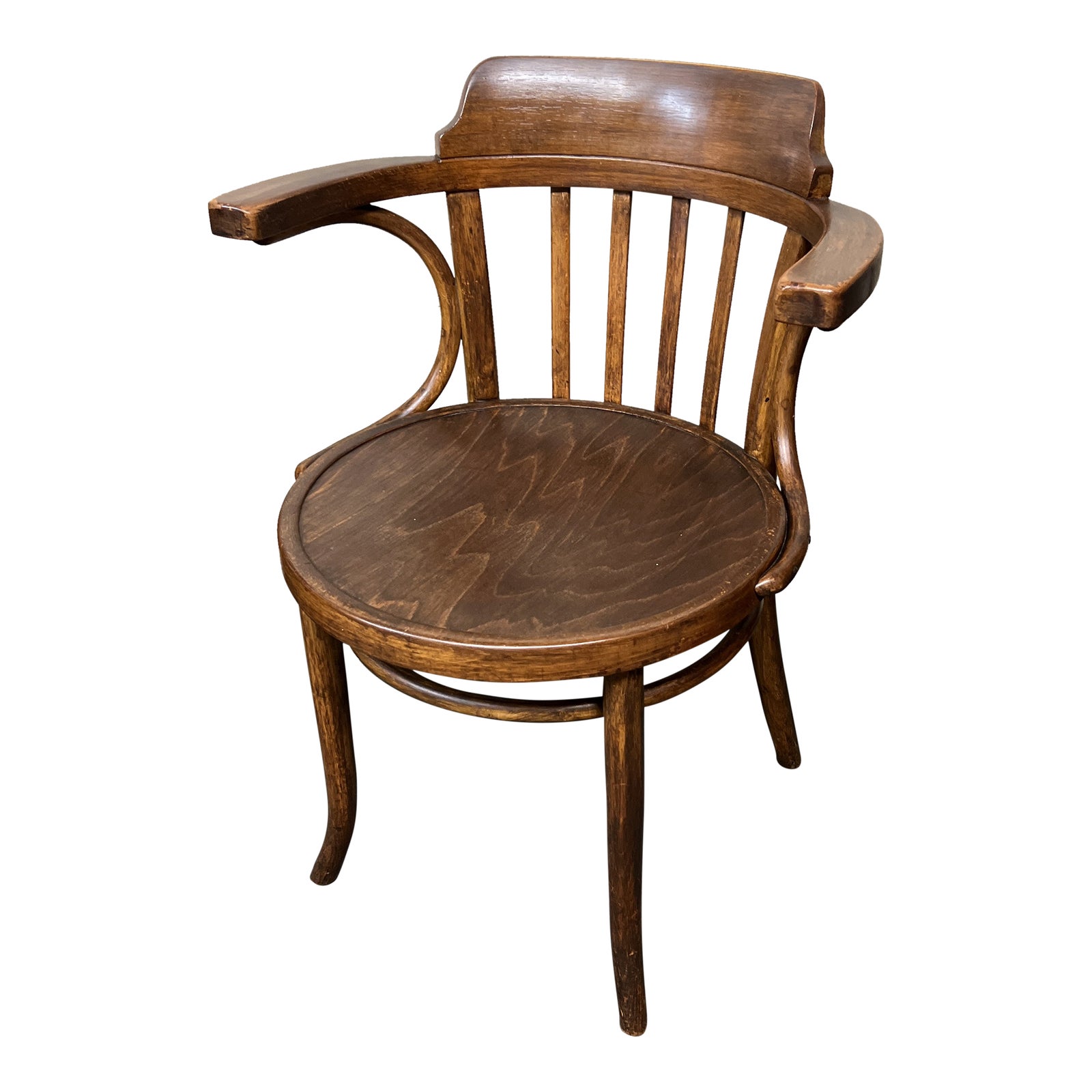 Thonet Antique Bentwood Model #13 Arm Chair - Design Plus Gallery