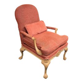 Vintage Bergere Style Arm Chair