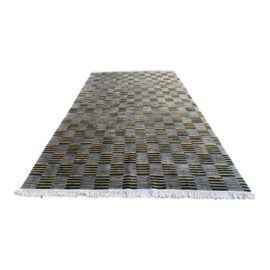 Contemporary Graphic Wool Area Rug - 9′2″ × 12′5″