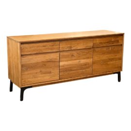 Crate & Barrel Lakin Teak Sideboard. Original Price: $2,000