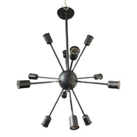 Restoration Hardware 12 Light Sputnik Filament Chandelier. Original Price: $925