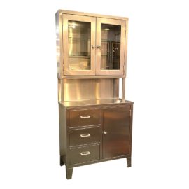 Blickman Industries Kennedy Locking Stainless Steel Cabinet. Original Price: $10,896