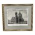 Pencil Rendering + Etching of Cathedral Santa Maria in Florence, 1700s