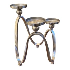 Urban 57 Akira Candelabra in Brushed Steel. Original Price: $312
