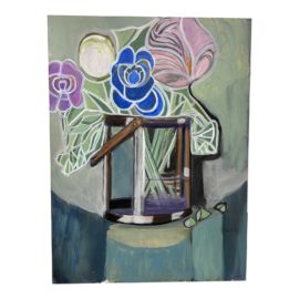 Orignal Acrylic Painting Signed by Artist Littleton S. Irby