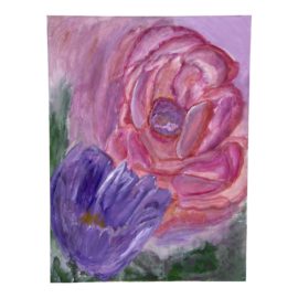 Original Acrylic Painting Signed by Artist Littleton S. Irby