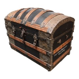 Rejuvenation Vintage Steamer Trunk