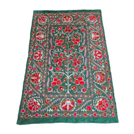 Uzbekistan Pomegranate Cotton Suzani