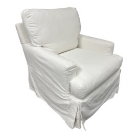 Crate & Barrel Hathaway Glider Slipcover Chair. Original Price: $430