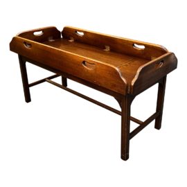 Mill Valley Furniture Butler Tray Style Coffee Table