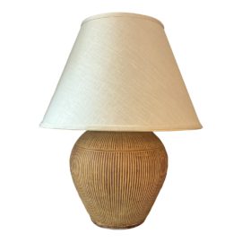 Leonard R. Foss Vintage Terracotta Table Lamp