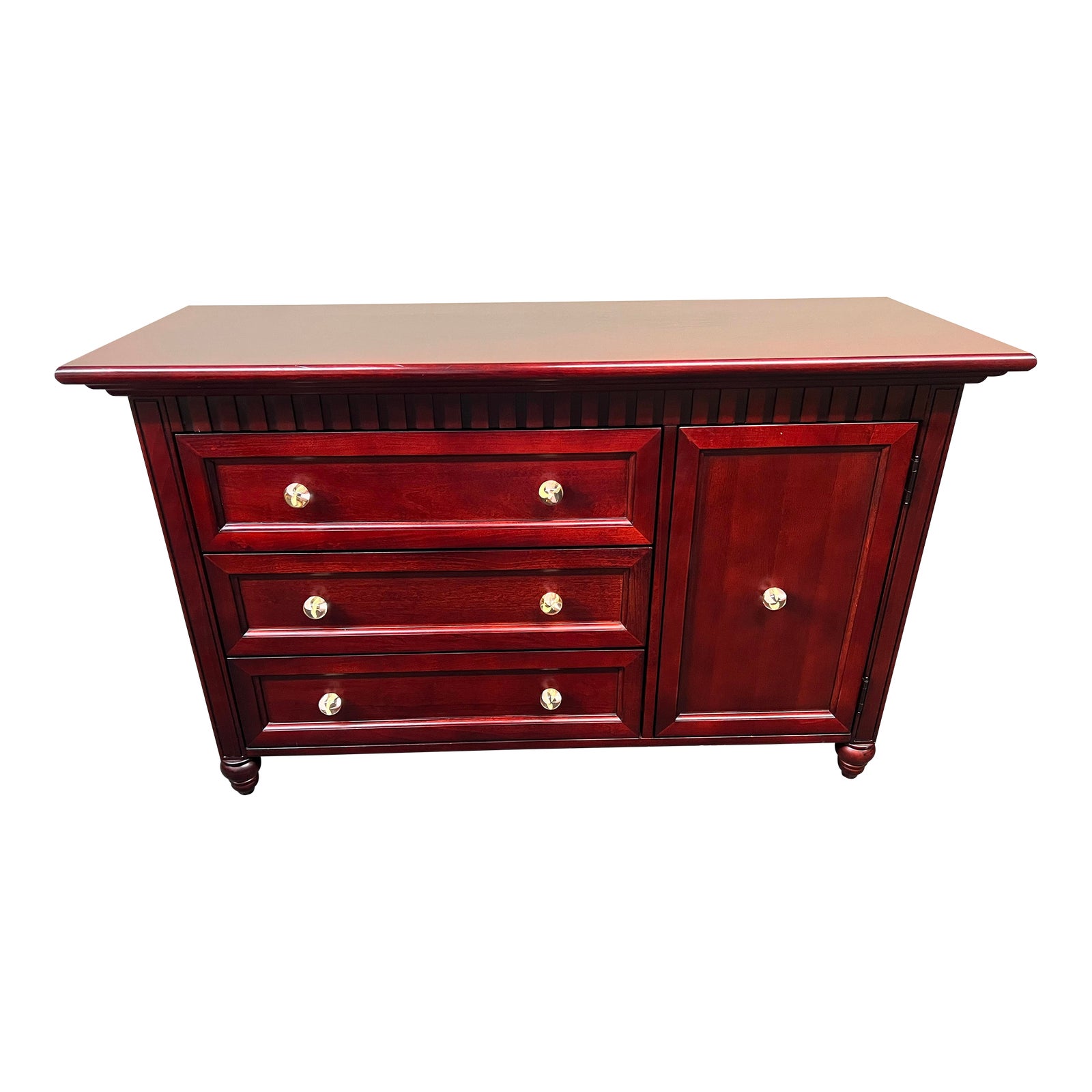 white christmas dresses Enso 5-Drawer Upright Dresser - Chest | - Cherry