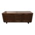 Mahogany Finish Media Cabinet