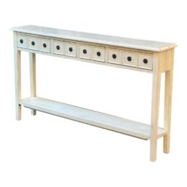 Powell Sadie Antique White Console