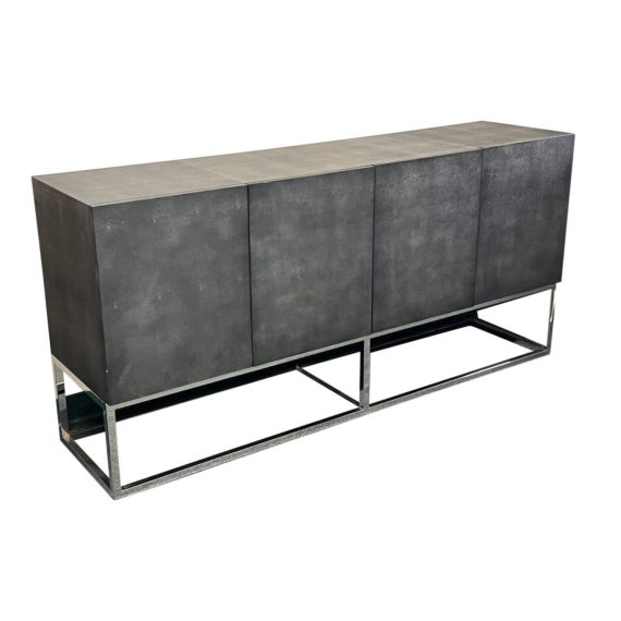 bernhardt-zigrino-faux-shagreen-credenza-8694