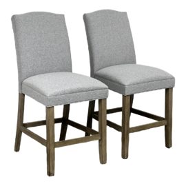Steve Silver Furniture Grayson Counter Stools, a Pair. Original Price: $400