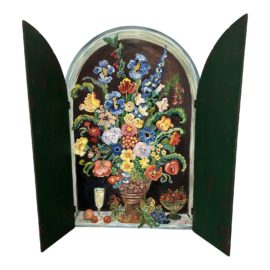 Suzanne Etienne Cottage Shutter Wall Art. Original Price: $7,100