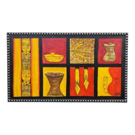 Original + Signed Primitive/Tribal Wall Art