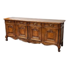 Vintage French Provincial Buffet. Original Price: $6,800