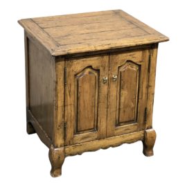 French Provincial Side Table Crafted From Solid Wood