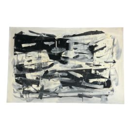 Ed Calhoun “Completely Lost in Kansas" Oil on Canvas Signed + Dated 2003