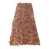 Shiv Shakti Wovel Leather Accent Runner - 4′ × 10′9″