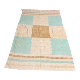 Marrakesh Woven Cotton Area Rug - 5′10″ × 9′8″