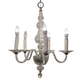 Kendall Wilkinson + Waterford Antique Five-Arm Chandelier. Original Price: $2,000