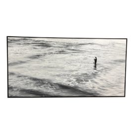 Dan Pelliccari Custom Framed Photograph of the Lone Fisherman. Original Price: $3,400