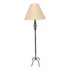 Contemporary Twist Basket Floor Lamp