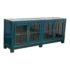 Ethan Allen Ming Media Cabinet in Aged Teal. Original Price: $3,400