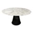 Knoll Studios Marble Table Top + Vintage Warren Platner Sheaf Pedestal Base Table. Original Price: $9,890