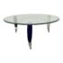 NEW Artedi Round Murano + Glass Coffee Table. Original Price: $2,000