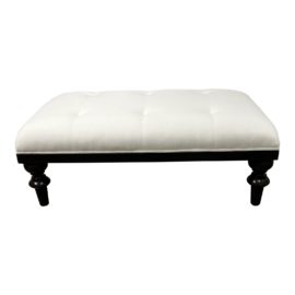 Cisco Brothers Custom Tufted Ottoman