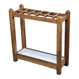 Victorian Oak Stick + Umbrella Stand