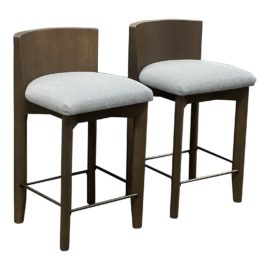 Delancey Counter Stools, a Pair. Original Price: $2,110